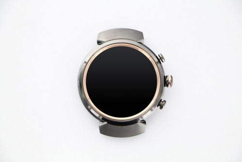 Module écran métallique noir