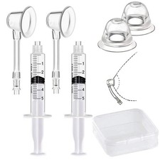 Niplette 2 sets Aspirateur de Mamelon Correcteur Ventouses et Extracteurs de ...