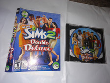 THE SIMS 2 DOUBLE DELUXE w/ 2