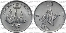 02541] REPUBBLICA SAN MARINO - 10 LIRE 1986 RADIOTELESCOPIO -  FDC