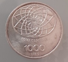 MONETA 1000 LIRE 1970 ROMA CAPITALE