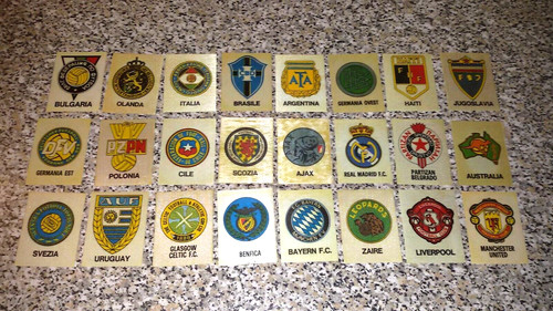 Set completo scudetti - completo,