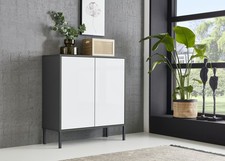 BMG Mobili Scarpiera Milano 4, senza maniglia, piedi in metallo, in vari colori