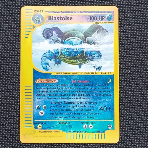 Pokémon tcg blastoise - tcg, 4/165