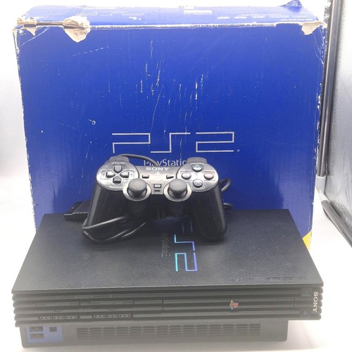 Console sony ps2 fat - console,