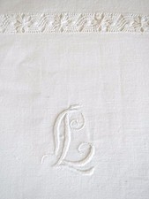 Antico LENZUOLO MATRIMONIALE