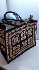 Borsa Granny Uncinetto
