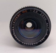Obiettivo Porst Weitwinkel MC 28mm 2,8 Innesto PKA