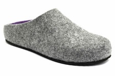 Igi&Co 8199200 Grigio Ciabatte Pantofole Lana Cotta Feltro Calde Invernali Donna