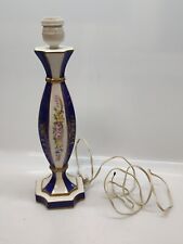 Lampada Da Tavolo Stile Fiorentino Ceramica Senza Paralume 1950 Circa