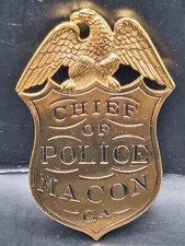 Capo della polizia Macon US