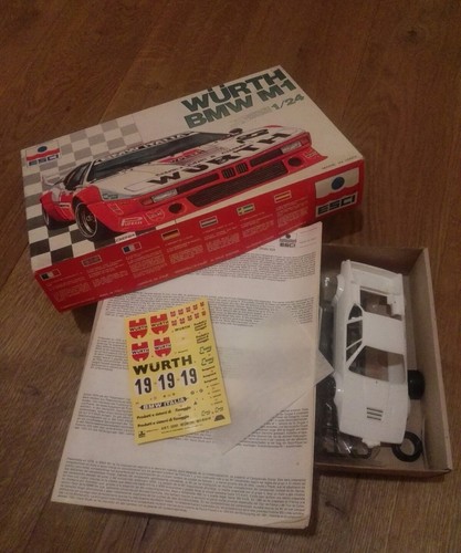 Bmw wurth esci 24 - bmw, 1/24