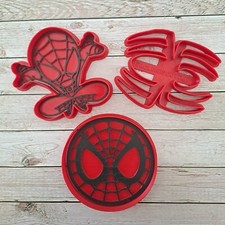 Spiderman Set - Marvel Cookie Cutter Taglia Biscotti Formina Per Pdz 8cm