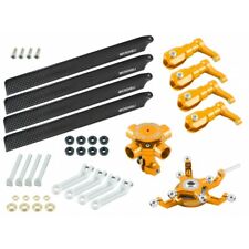 Microheli CNC Quad Fibra di