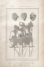 GRAVURE OCEANIA " MASCHERE E