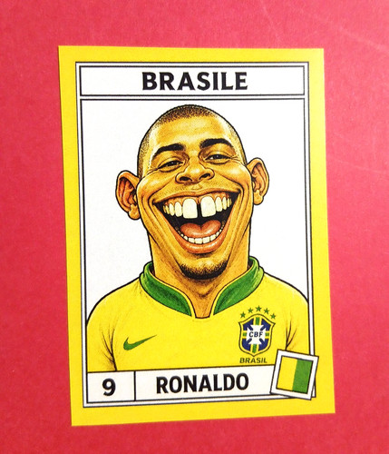 Figurina caricatura calciatori - caricatura,