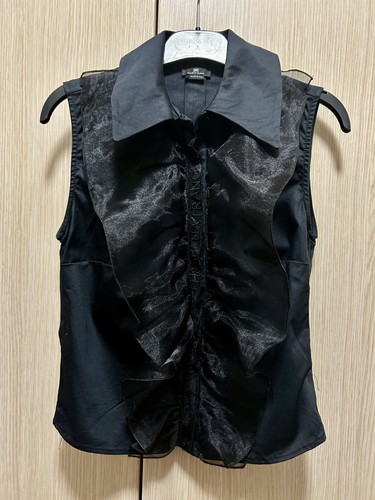 Elisabetta franchi blusa nera - elisabetta,