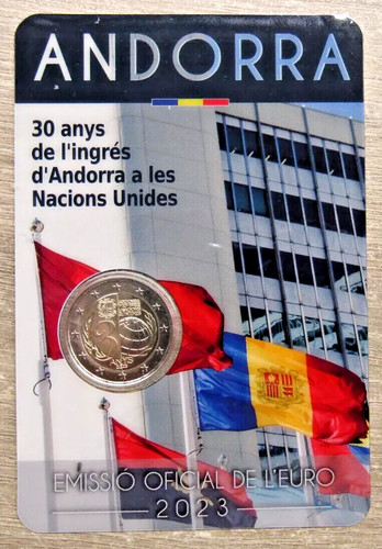 Andorra 2023 moneta 2 - moneta, da