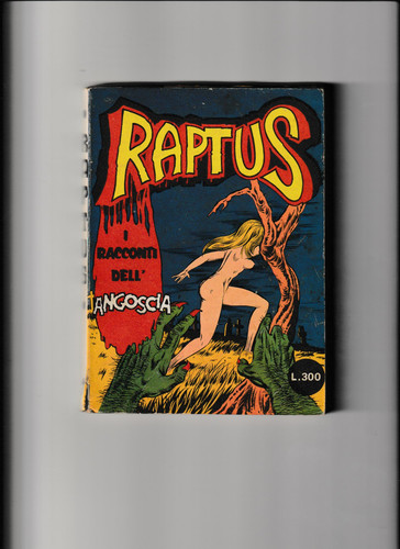 Fumetto horror raptus - horror, i