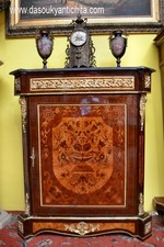 Servante intarsiata stile Napoleone III