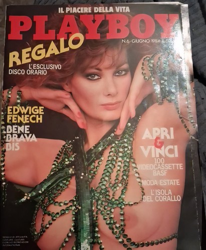 Rivista playboy 6 edwige - rivista,