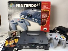 Console Nintendo 64 in scatola