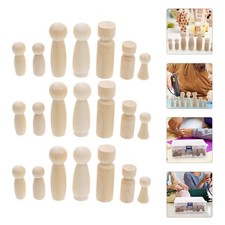  50pcs in legno in legno bambola in legno bambola unica bambola in legno