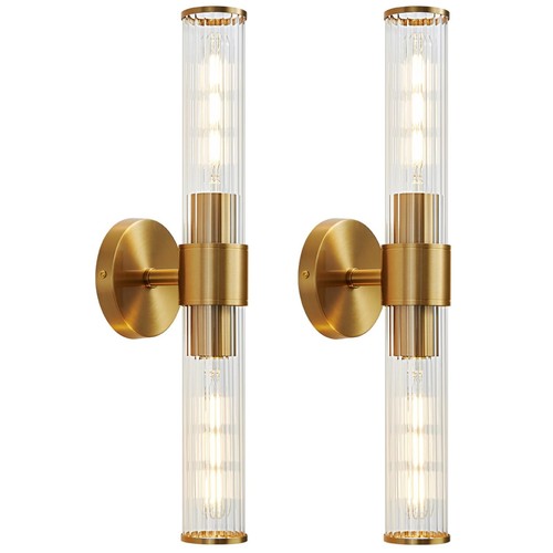 Lampade bagno oro confezione - oro,