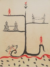 ROBERTO BARNI: Rara Serigrafia 70x50 Firmata, Numerata; Perfetta. STUPENDA!!!