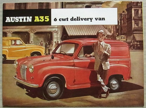 Austin a35 cwt consegna - a35,