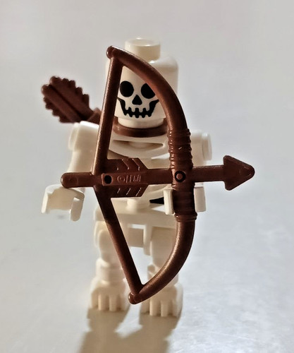 Lego scheletro armato con - con, arco