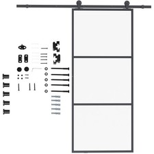 Homcom kit porte - kit, scorrevoli