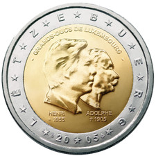 LUSSEMBURGO 2 euro 2005