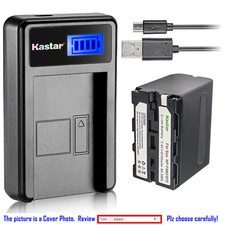 Kastar Battery LCD Charger for