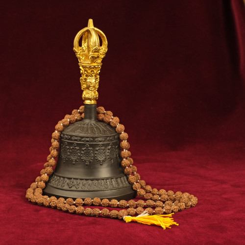 Semi mala buddha rudraksha - semi, 8mm