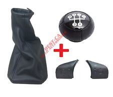Pomello 5+R + Cuffia Leva Cambio + Set Di Pulsanti Del Clacson Per Opel Meriva A