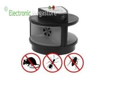 SCACCIA GRILLI SCARAFAGGI E INSETTI A DOPPIA TECNOLOGIA ULTRASUONI PROFESSIONALE