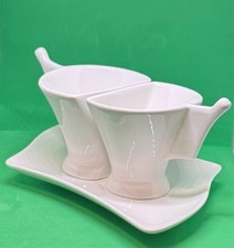 SET 3 PEZZI: 2 TAZZINE + 1