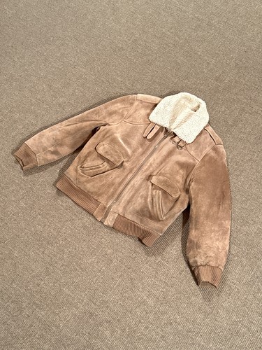 Giacca vintage camoscio - vintage, in