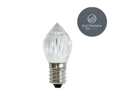 LAMPADINA VOTIVA PER CIMITERO FIAMMA - CORRENTE DA 10 A 24v LED 2700k LUCE CALDA