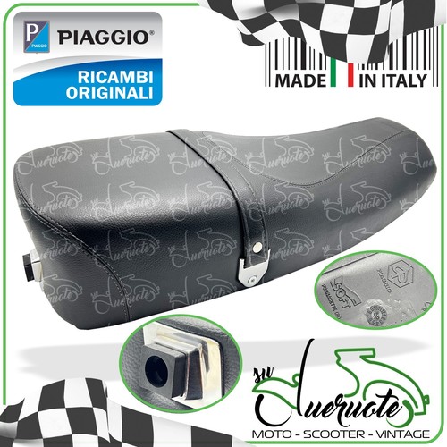 Sella nera originale piaggio - sella,
