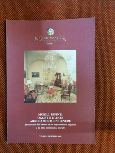 Semenzato asta mobili dipinti - asta,