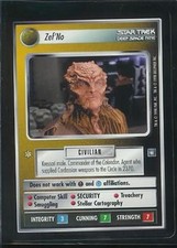 Star Trek CCG DS9 RARE Zef'No