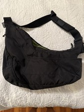 Borsa fotocamera Lowepro passaporto tracolla nera espandibile viaggio urbano DSLR