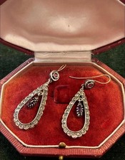 Orecchini Vintage Con Diamanti 