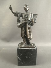 Scultura In Bronzo Di San