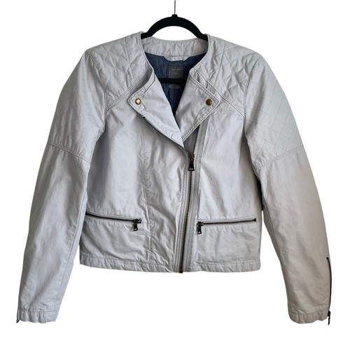 Giacca moto trapuntata zip - moto,