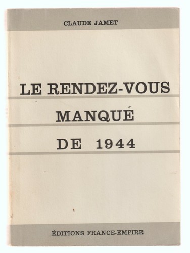Claude jamet rendez vous - ,