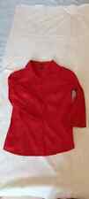 Camicia rossa H&M taglia XS 34