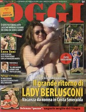 Oggi 2008 30.VERONICA LARIO,FIONA MAY,JOHN ELKANN,LAPO,LUCA TONI-MARTA CECCHETTO